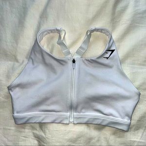Gymshark Zip Up Sports Bra